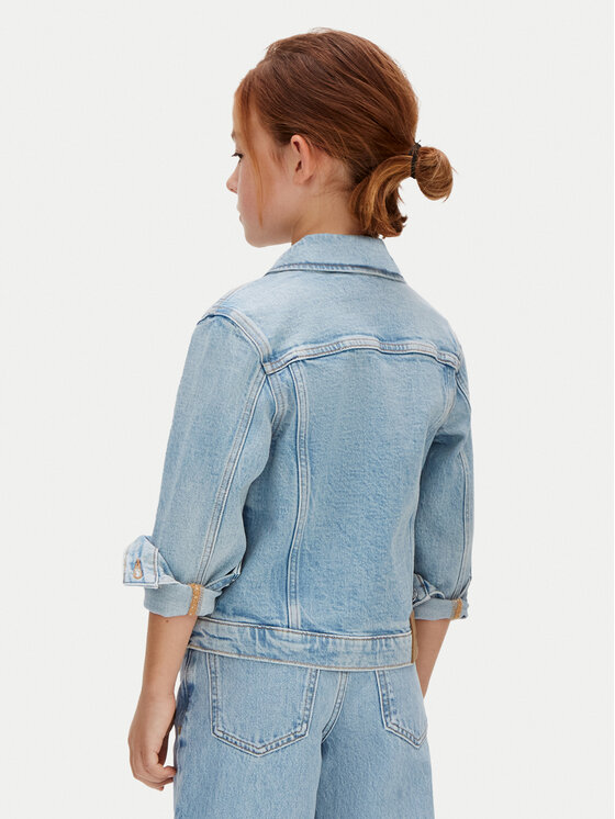 Calvin Klein Jeans Calvin Klein Jeans Džínsová bunda LVCKSJD00G Modrá Regular Fit
