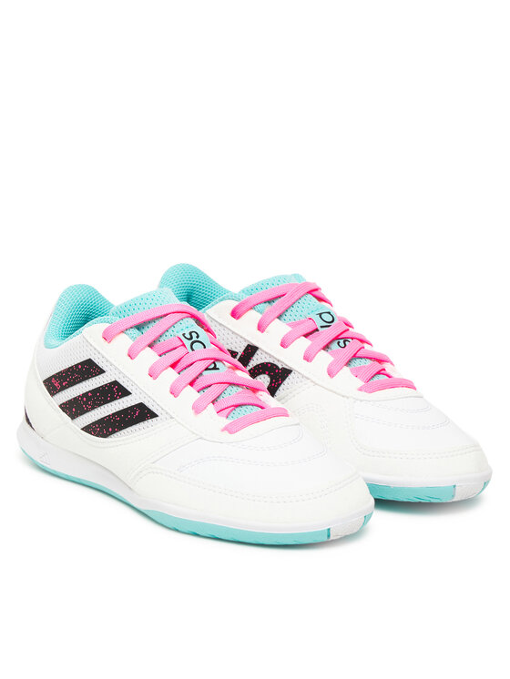 Ghete pentru fotbal adidas Top Sala Competition 2 JR5392 Alb