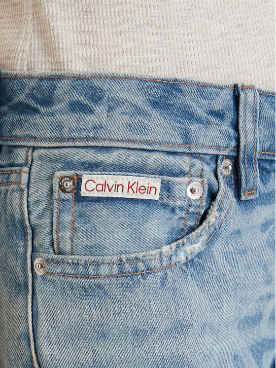 Calvin Klein Jeans Calvin Klein Jeans Farmer LV047F678G Kék Straight Fit