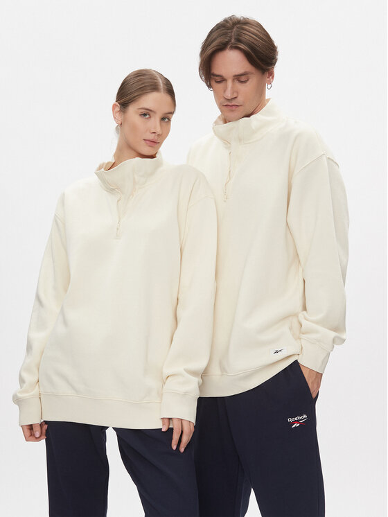 Reebok Mikina Natural Dye HG1585 Écru Oversize
