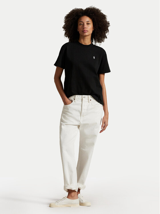 Polo Ralph Lauren Polo Ralph Lauren Tričko 211967104002 Čierna Relaxed Fit