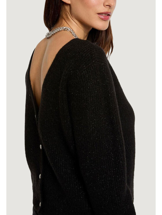 Morgan De Toi Morgan De Toi Cardigan 242-MIMO Nero Casual Fit