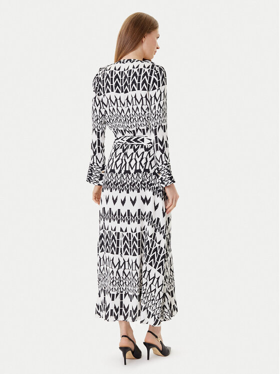 Marciano Guess Marciano Guess Rochie tip cămașă 5YGK47 7352A Alb Regular Fit