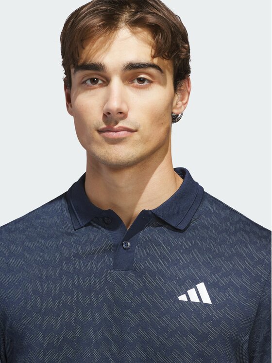 adidas adidas Polo 162305 Niebieski jasny Regular Fit