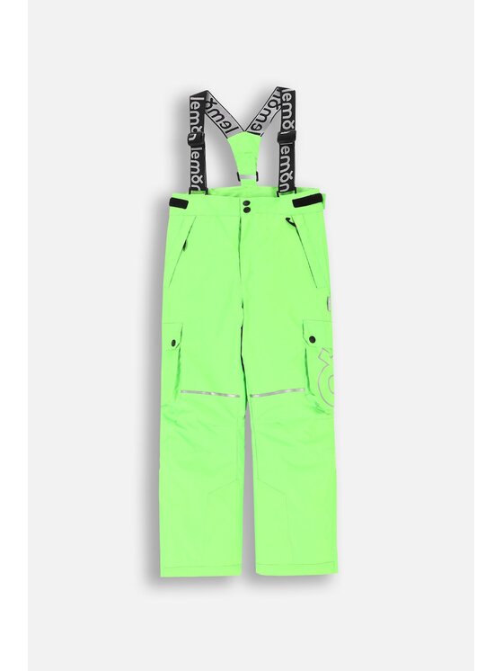 Lemon Explore Lemon Explore Spodnie narciarskie ZL4119205OSB-011 Zielony Regular Fit