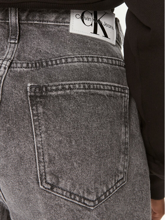Calvin Klein Jeans Calvin Klein Jeans Szorty jeansowe J20J223508 Szary Regular Fit