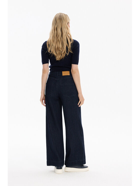 Deni Cler Milano Deni Cler Milano Jeansy T-DC-5278-F5-10-58-1 Granatowy Loose Leg