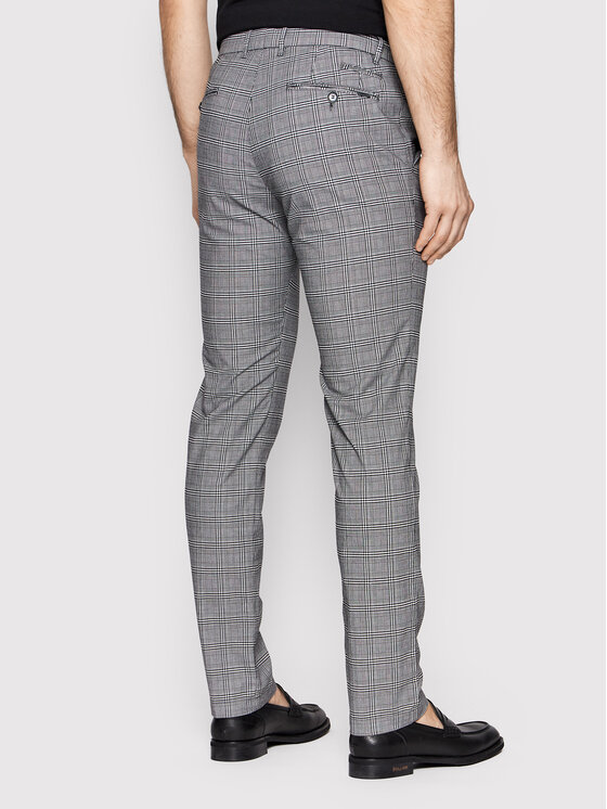 Pantaloni chino 4930 16175 Grigio Slim Fit