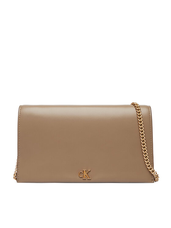 Calvin Klein Calvin Klein Kabelka Ck Wallet On Chain LV04F3319G Béžová