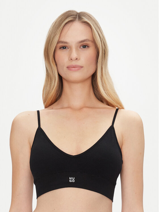 HUGO HUGO Podprsenka Bralette 50545745 Černá
