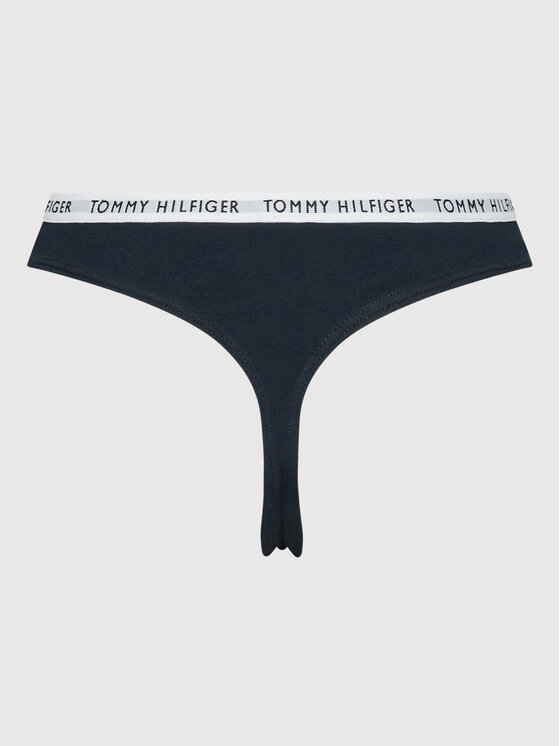 Tommy Hilfiger Tommy Hilfiger Sada 3 kusů string kalhotek UW0UW02829 Barevná