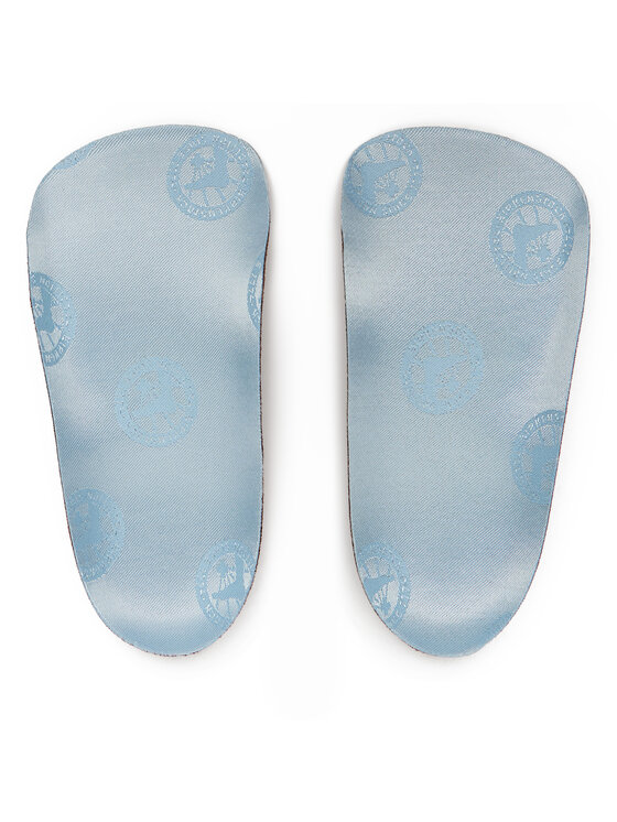 Birkenstock Birkenstock Wkładki Blue Footbed Heels 1025933 Niebieski