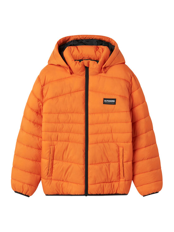 NAME IT NAME IT Zimní bunda 13241669 Oranžová Regular Fit