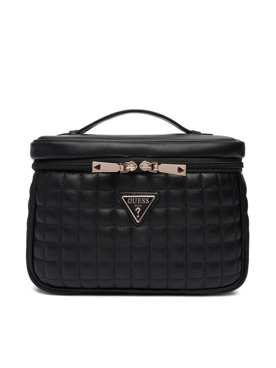 Guess Guess Pochette per cosmetici Nadira TWQG84 24039 Nero