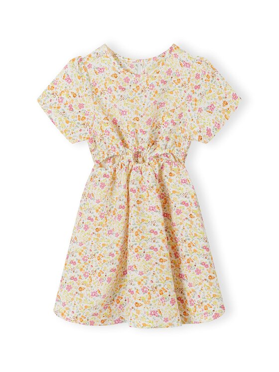 Sukienka codzienna MINOTI, Rozmiar 158/164, Żółta, 22dress50