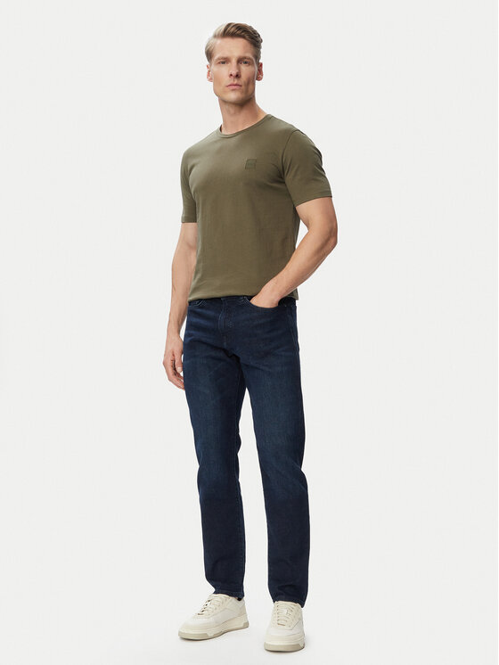 BOSS BOSS Majica Tales 50508584 Zelena Regular Fit