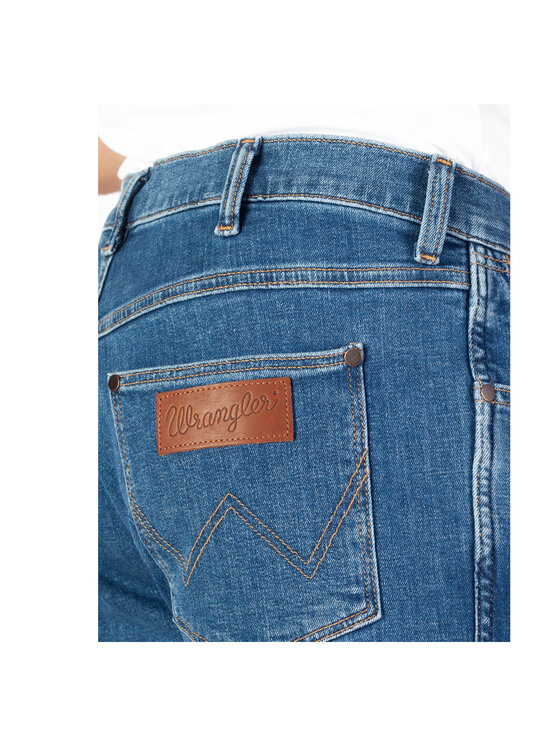 Wrangler Wrangler Jeansy GREENSBORO Niebieski Straight Fit