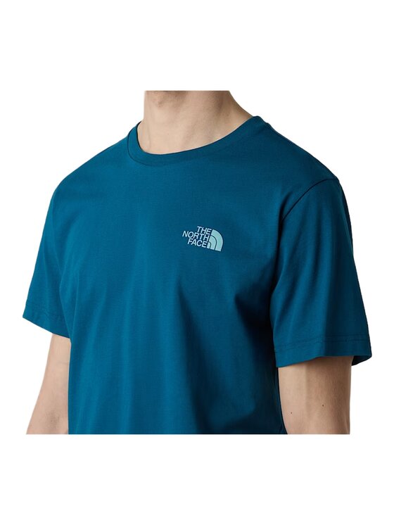 The North Face The North Face T-Shirt NF0A8EE7BSI1 Niebieski Regular Fit