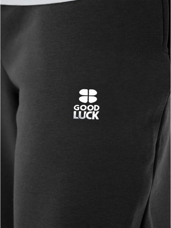 Good Luck Good Luck Spodnie dresowe Wygodne po domu spacer do auta 129938 Szary Regular Fit