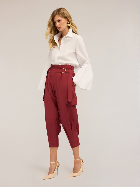 Motivi Motivi Camicia 5257Q000847N011 Bianco Regular Fit