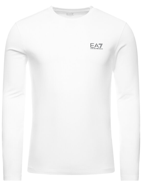 EA7 Emporio Armani EA7 Emporio Armani S dlhými rukávmi 8NPT55 PJM5Z 1100 Biela Regular Fit