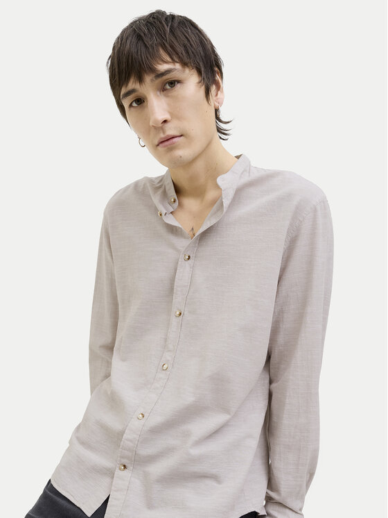 Jack&Jones Jack&Jones Marškiniai Summer 12269319 Smėlio Comfort Fit