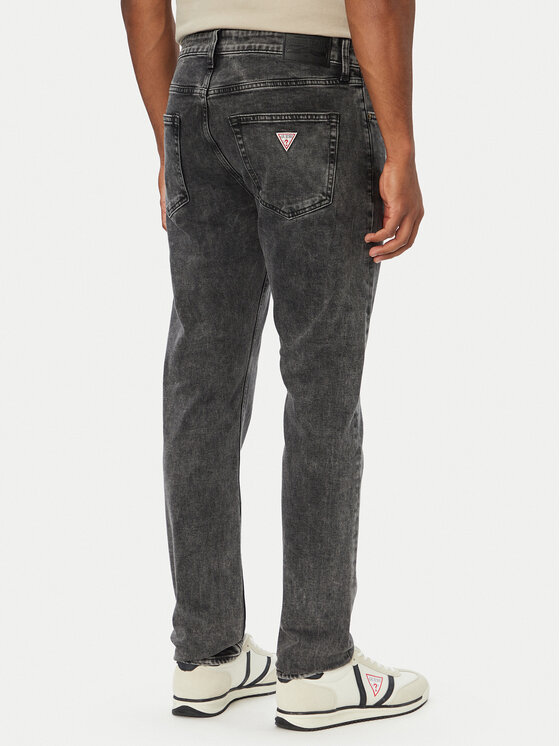 Guess Jeans Guess Jeans Jeans M6YA1C D1244 Nero Slim Fit