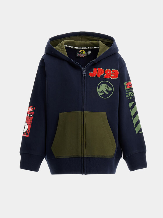 Original Marines Original Marines Pulóver DDAV2638B Sötétkék Regular Fit
