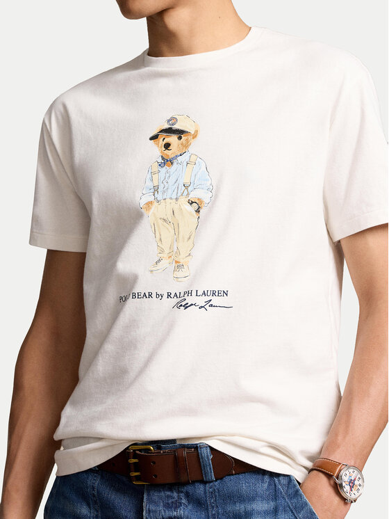 Polo Ralph Lauren Polo Ralph Lauren T-Shirt 710854497037 Bílá Regular Fit