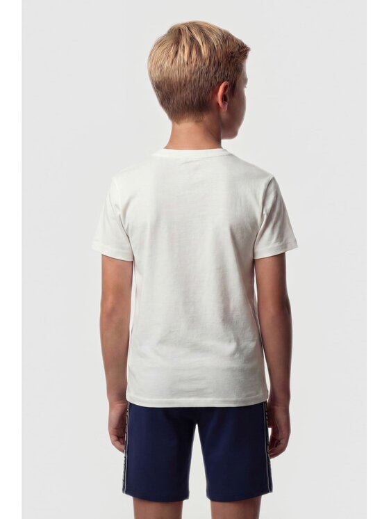 Guess Kids Guess Kids T-Shirt 171421 Biały Classic Fit
