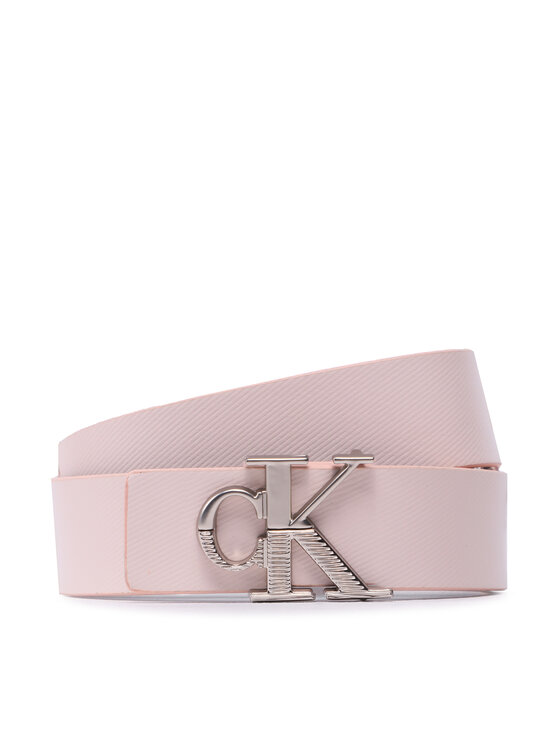 Calvin Klein Jeans Sieviešu josta Mono Hw lthr Belt 30Mm K60K610592 Rozā