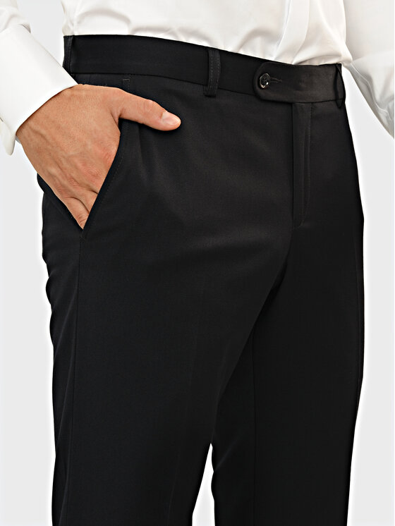 Evenemen Evenemen Spodnie garniturowe Patron Granatowy Slim Fit