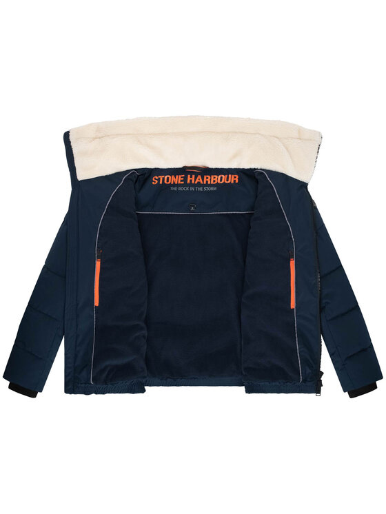 Stone Harbour Stone Harbour Kurtka zimowa Ansello Niebieski Regular Fit