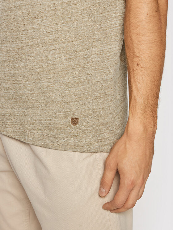 T-shirt Blubowery 12194108 Marrone Regular Fit