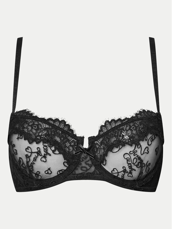 Emporio Armani Underwear Emporio Armani Underwear Pusiau dengta (balcony bra) liemenėlė 164855 4F211 00020 Juoda