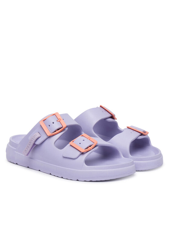 D.Franklin D.Franklin Pantoletten Vibe Foam 2 DFSH413005 Violett