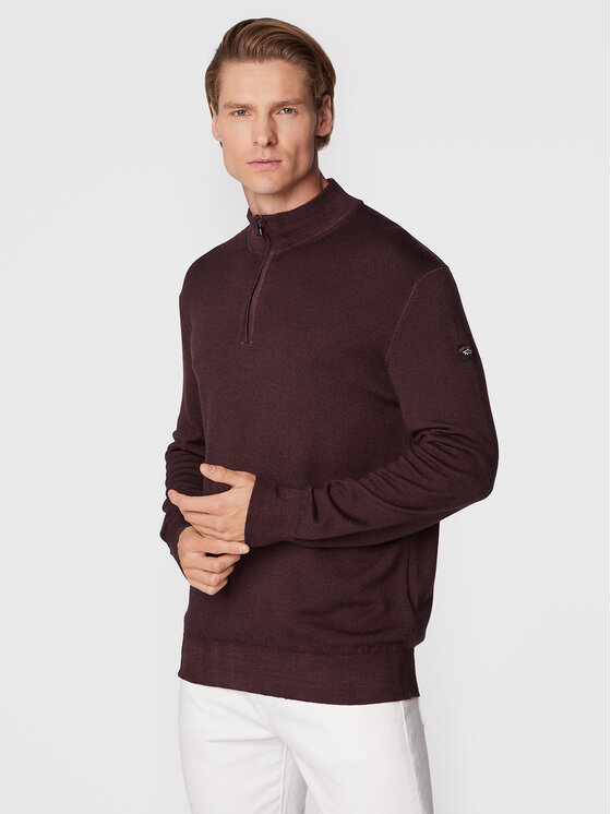 Maglione 11311100 Bordeaux Regular Fit