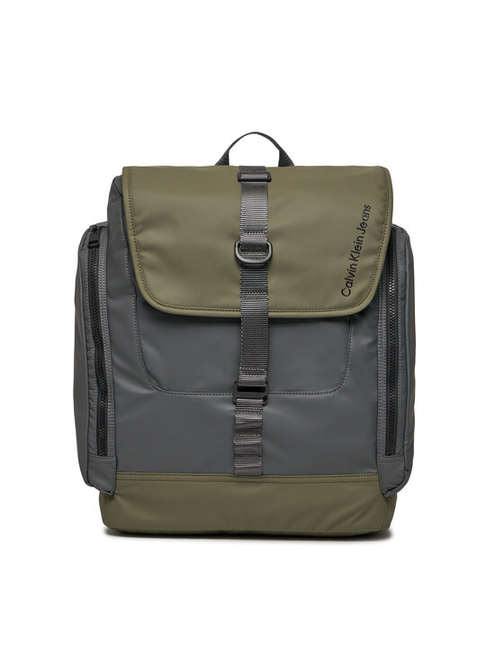 Férfi Hátizsák Calvin Klein Jeans, Szürke, Utilitarian Elongated Flap Bp40 K50K511506