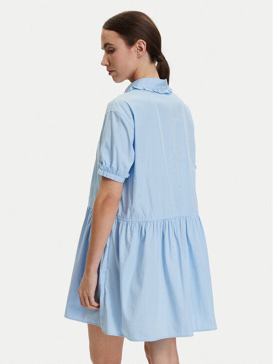 Tommy Jeans Tommy Jeans Igapäevane kleit DW0DW22995 Helesinine Regular Fit