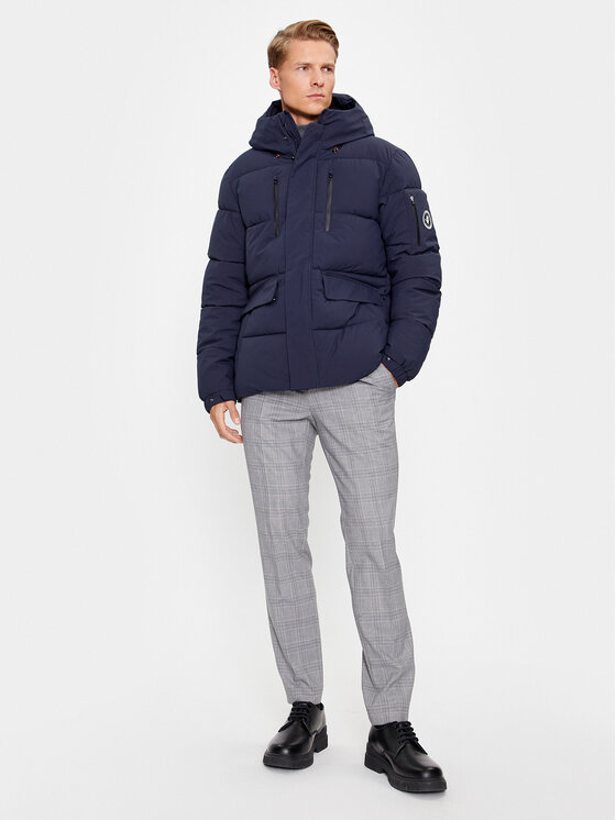 Save The Duck Save The Duck Зимно яке Alter P30811M SMEG17 Тъмносин Regular Fit