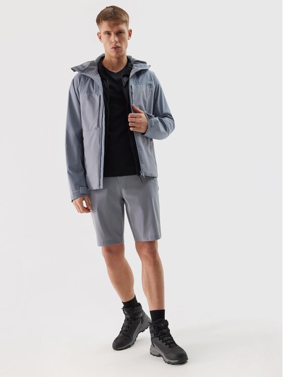 4F 4F Trekkingi 4FRSS24TTJAM556-25S Szary Regular Fit