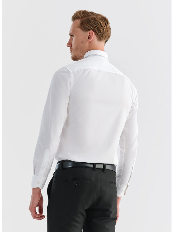 Pako Lorente Pako Lorente Koszula P000B-1X-577 Biały Slim Fit
