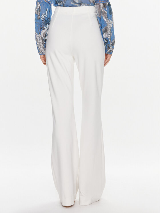 Guess Guess Stoffhose W4RB28 KBJP2 Écru Boot Fit