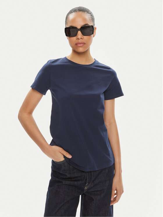 Weekend Max Mara Weekend Max Mara T-Shirt Multif 2415971042 Tmavomodrá Regular Fit