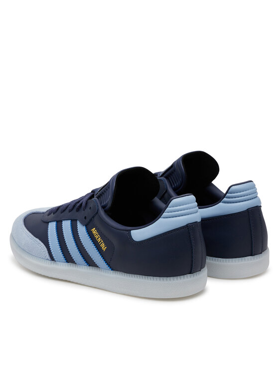 adidas adidas Futbalové topánky Samba Argentina Indoor Boots JR6352 Tmavomodrá