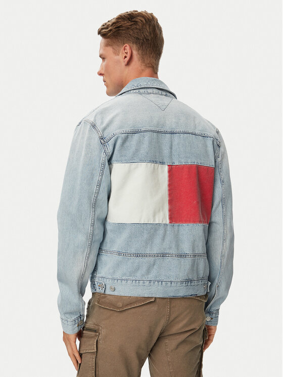 Tommy Jeans Tommy Jeans Jeansjacke Ryan Jacket Rwb Cj6013 DM0DM23657 Hellblau Regular Fit