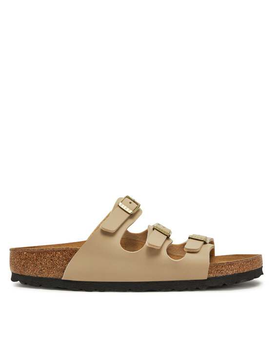 Birkenstock Birkenstock Pantoletten Florida 1029265 Écru
