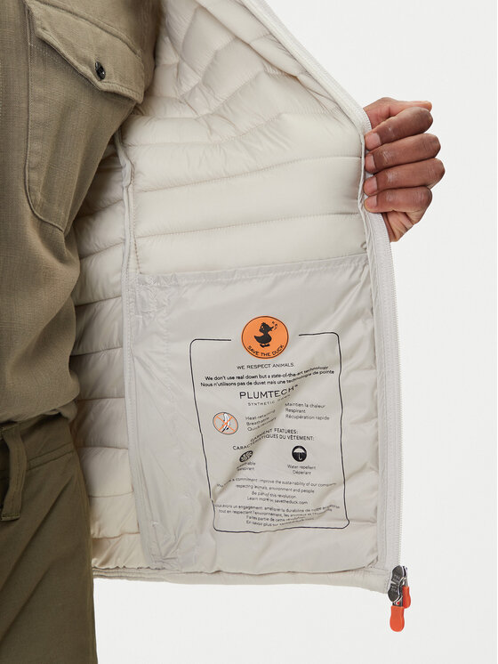 Save The Duck Save The Duck Μπουφάν μεταβατικό D32430M GIGA01 Μπεζ Regular Fit
