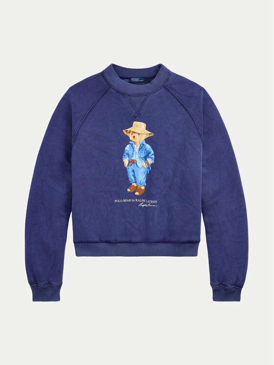 Polo Ralph Lauren Polo Ralph Lauren Bluza 211959106001 Granatowy Oversize