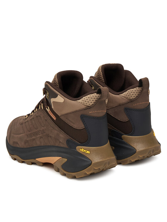Merrell Merrell Trekingová obuv Moab Speed 2 Leather MID Waterproof J038041 Hnedá